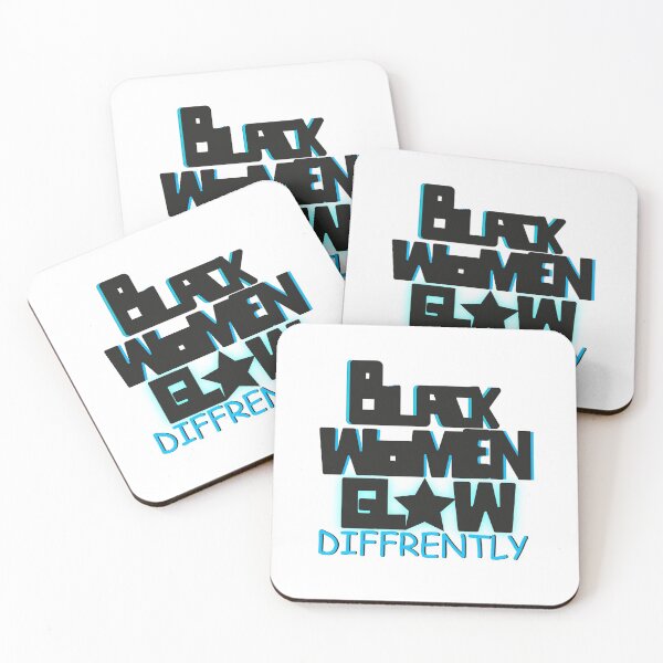 Item preview, Black Women Glow Differently designed and sold by bahicharafe.