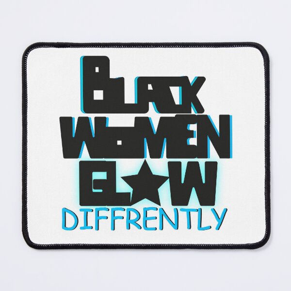 Item preview, Black Women Glow Differently designed and sold by bahicharafe.