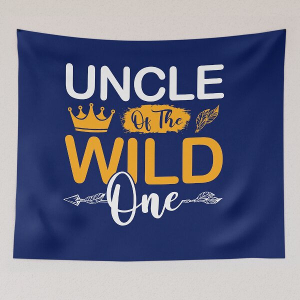 Item preview, Uncle of The Wild One Girl Birthday Matching Family Party designed and sold by TrenddyArts.