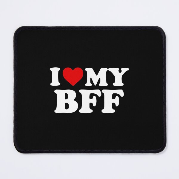 Item preview, I Love My Bff Best Friend Forever Red Heart designed and sold by stagnittae.