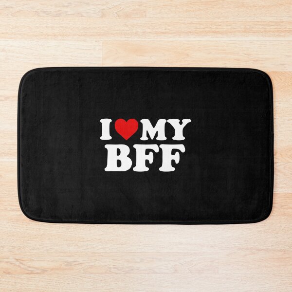 Item preview, I Love My Bff Best Friend Forever Red Heart designed and sold by stagnittae.