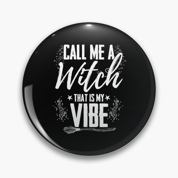 Item preview, Call Me A Witch That Is My Vibe Witches Broom Witch-trials designed and sold by Nessshirts.