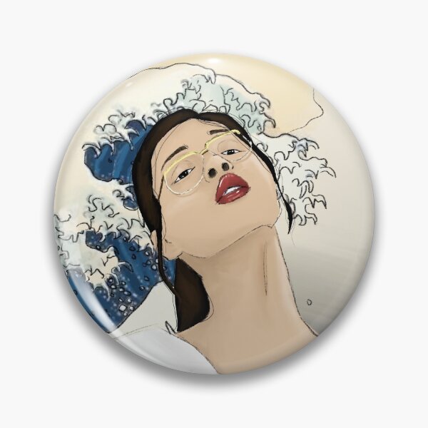 Item preview, The great wave portrait designed and sold by maddison bennetts.