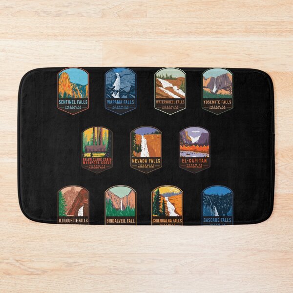 Item preview, Yosemite National Park Sticker Pack designed and sold by JordanHolmes.