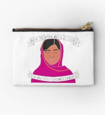 Malala - When The Whole World Is Silent Zipper Pouch