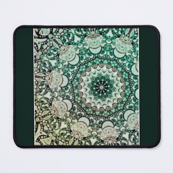 Item preview, Green Mandala Banner designed and sold by Natalie Viola .