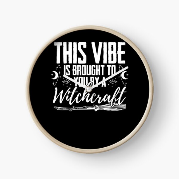 Item preview, This Vibe Is Brought To You By A Witch Spell Witches Broom designed and sold by Nessshirts.