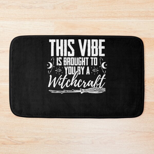 Item preview, This Vibe Is Brought To You By A Witch Spell Witches Broom designed and sold by Nessshirts.