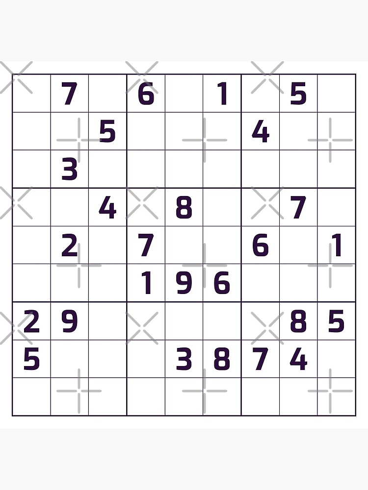 sudoku-puzzle-black-and-white-puzzle-1-art-board-print-for-sale-by-beanibooi-redbubble