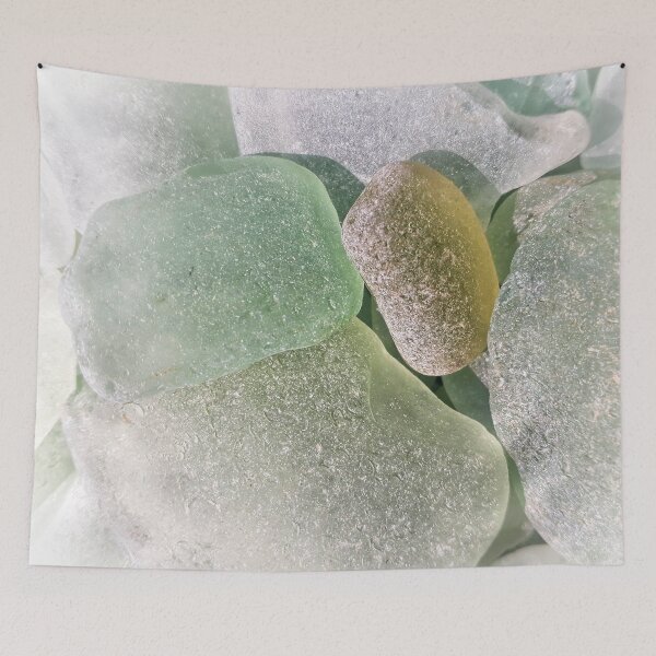 Item preview, Sea Glass Sea Foam Pale Subtle Tones designed and sold by Beachy.