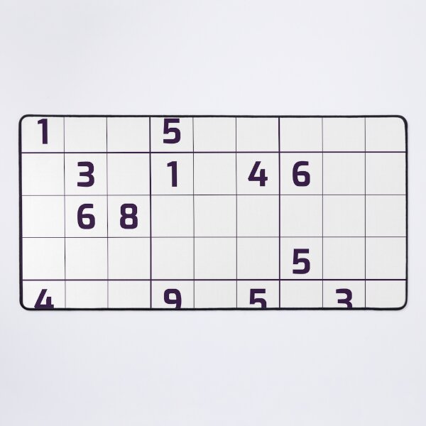 Sudoku Puzzle Blue and White  Puzzle #3 Poster for Sale by