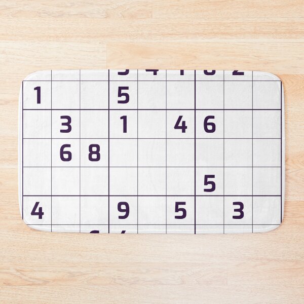 Item preview, Sudoku Puzzle Black and White | Puzzle #3 designed and sold by beanibooi.