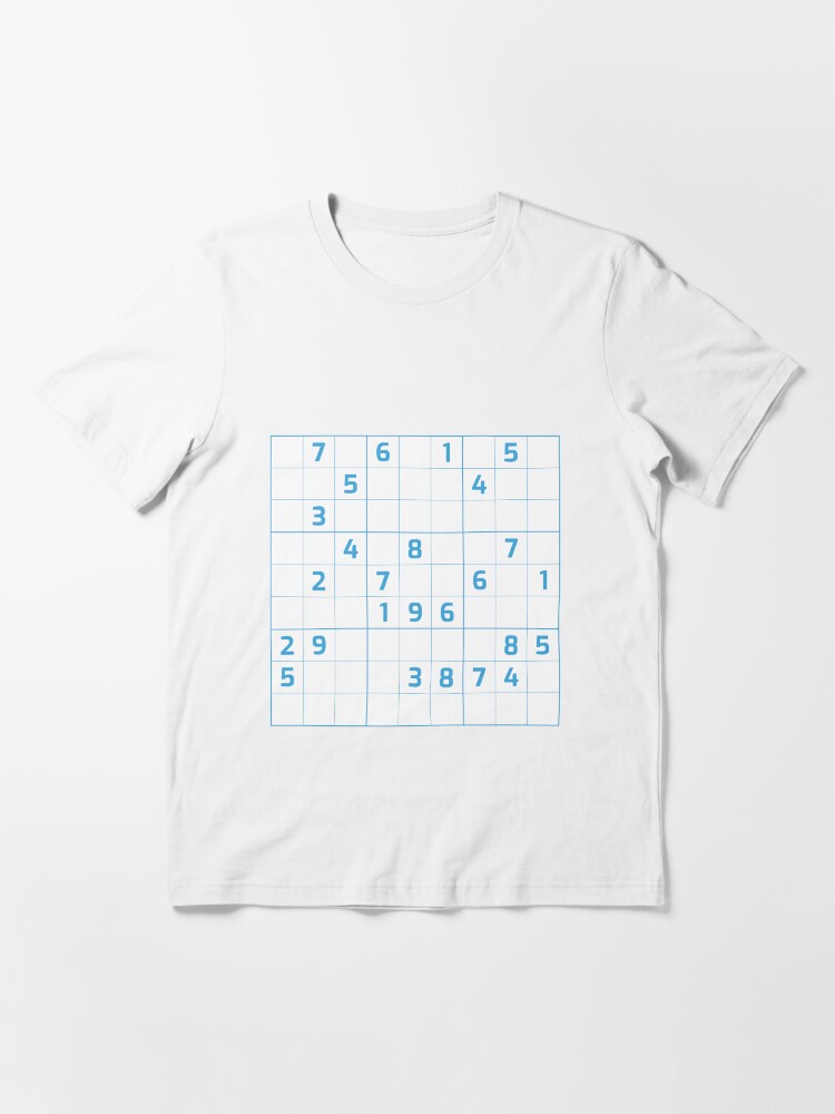 Sudoku Puzzle Blue and White, Puzzle #1 Art Board Print for Sale by  beanibooi