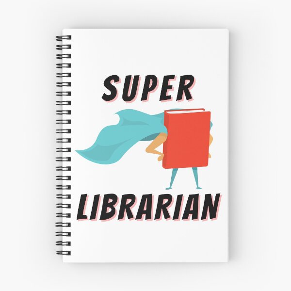 Item preview, Super Librarian (Black Text) - Book Lovers with Superhero Cape designed and sold by CaitU.