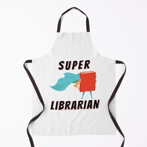 Item preview, Super Librarian (Black Text) - Book Lovers with Superhero Cape designed and sold by CaitU.