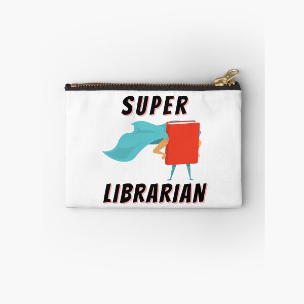 Item preview, Super Librarian (Black Text) - Book Lovers with Superhero Cape designed and sold by CaitU.