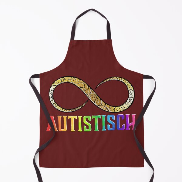 Item preview, Autistisch - met gouden infinity designed and sold by NeuroElfje.