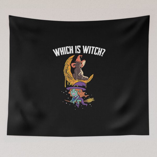 Item preview, Which Is Witch? Witch Hats Witchcraft Witch Bells Spells designed and sold by Nessshirts.