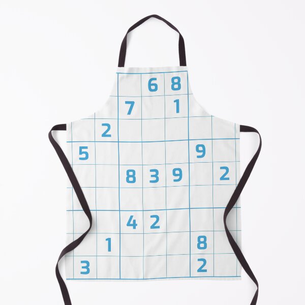 Item preview, Sudoku Puzzle Blue and White | Puzzle #2 designed and sold by beanibooi.