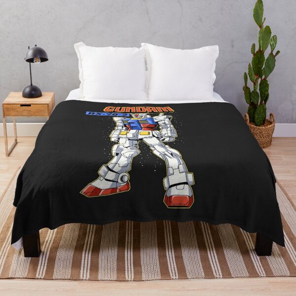 Blanket Cover Bedding Gift Bed Sheet Anime Mobile Suit Gundam 150×200cm #T86 