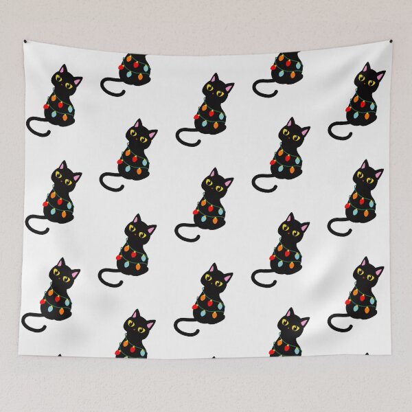 Item preview, Merry Christmas Adorable Black Kitten Hardcover Journal Journal designed and sold by mastercan.
