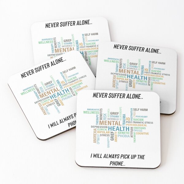 Item preview, Never suffer alone..I will always pick up the phone.. designed and sold by Kidzx6.