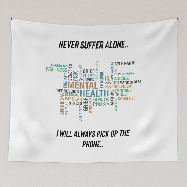 Item preview, Never suffer alone..I will always pick up the phone.. designed and sold by Kidzx6.