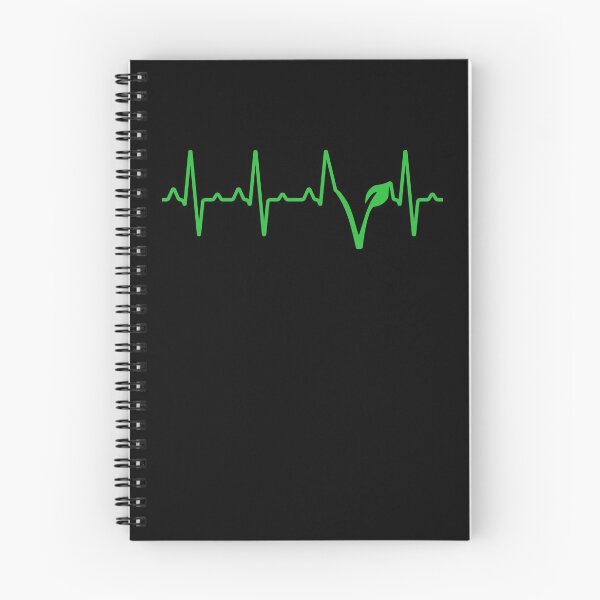 Item preview, Vegan EKG | Vegans - vegetarians designed and sold by BananaKivi.