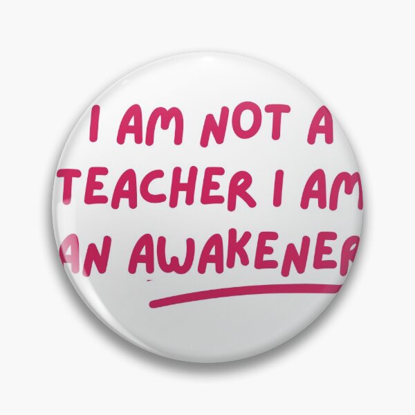 Item preview, I am not a teacher I am an awakener designed and sold by Meek-Anime.