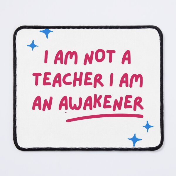 Item preview, I am not a teacher I am an awakener designed and sold by Meek-Anime.