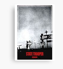 State Trooper Nebraska Canvas Print