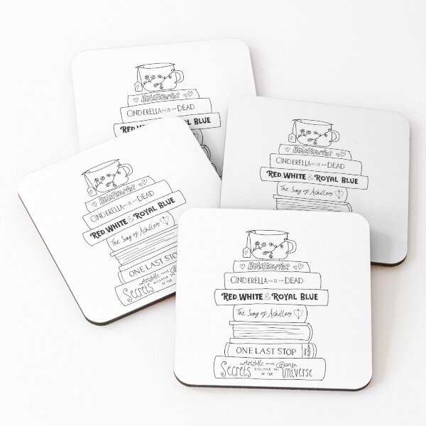 Item preview, LGBTQ+ book stack designed and sold by bookloversclub.