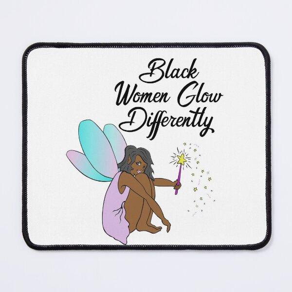 Item preview, Black Women Glow Differently designed and sold by Baboki.