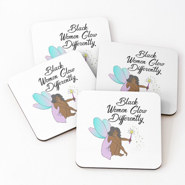 Item preview, Black Women Glow Differently designed and sold by Baboki.