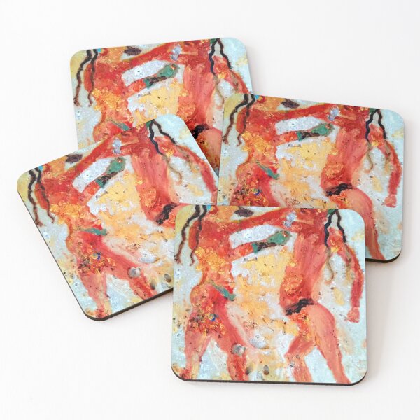 Item preview, Girl and Boy Boxing designed and sold by MorganWycheArt.
