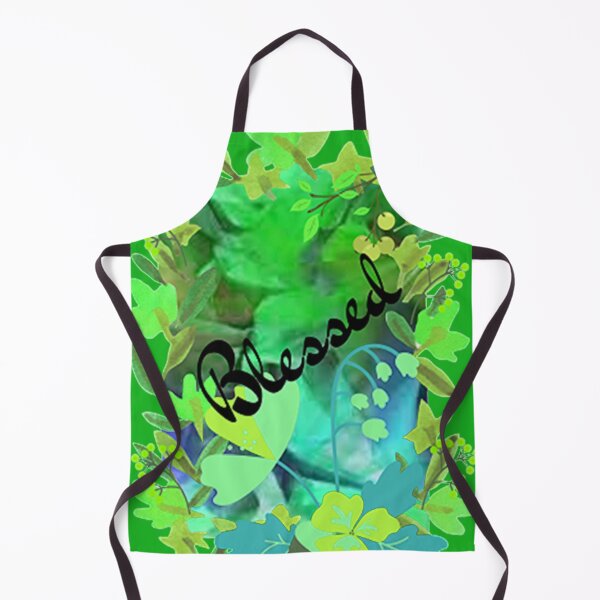 Item preview, Blessed, Floral Abstract Design with Lettering, nr 2, graphic psychedelic abstract art, trippy graphic psychedelic arte abstracto designed and sold by Adri Barnard.