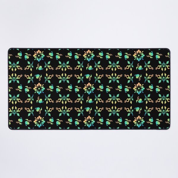 Floral pattern Desk Mat