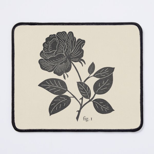 Artikelvorschau, Botanische Illustration der Rose entworfen und verkauft von GnMnq.