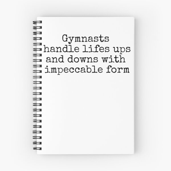 Item preview, Gymnasts handle lifes ups and downs with impeccable form designed and sold by MuggyandMo.
