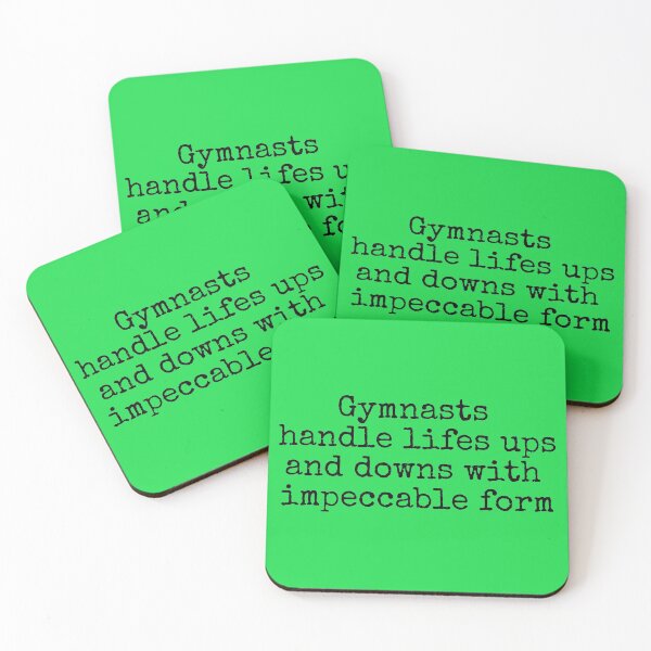 Item preview, Gymnasts handle lifes ups and downs with impeccable form designed and sold by MuggyandMo.
