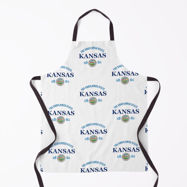 Item preview, Kansas Pride Flag Native Home Sunflower State designed and sold by The Junto Shop.