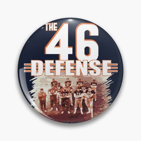 Item preview, 46 Defense - Chi Bears - 1985 - Superbowl (Navy Background) designed and sold by BearDownDesigns.