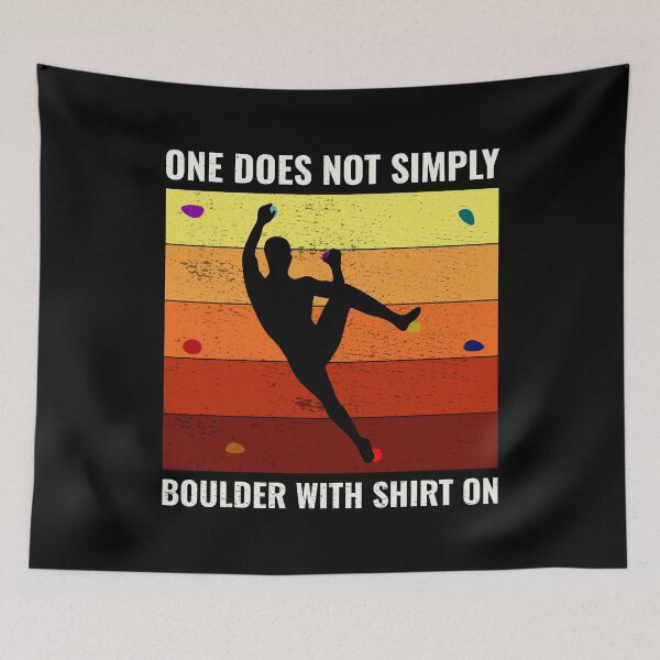 Item preview, Wall Climbing Bouldering Rock Climber Climb Funny designed and sold by CuteDesigns1.