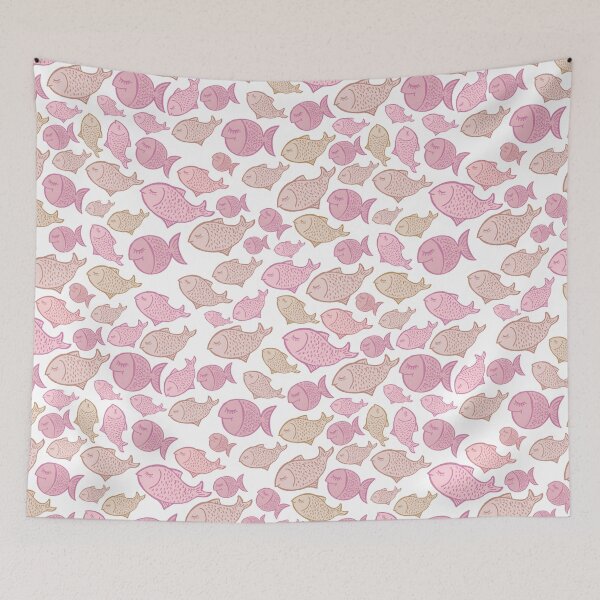 Item preview, Little Fish Swimming - Pastel Palette designed and sold by Squarebird.