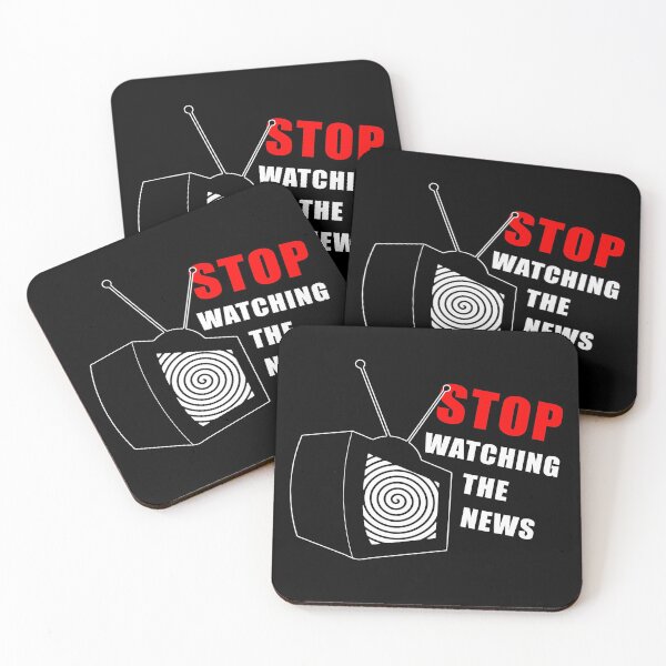 Item preview, Stop Watching The Fake News, Brainwashing TV designed and sold by ArtOfRebellion.
