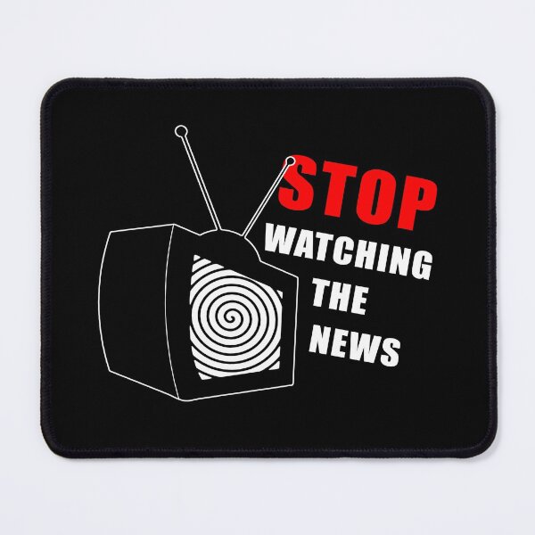 Item preview, Stop Watching The Fake News, Brainwashing TV designed and sold by ArtOfRebellion.