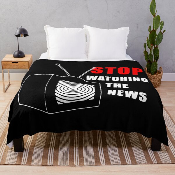 Item preview, Stop Watching The Fake News, Brainwashing TV designed and sold by ArtOfRebellion.