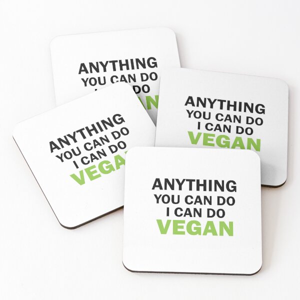 Item preview, anything you can do i can do vegan, vegan protein, vegan snacks, vegan cook, vegan recipes designed and sold by adjamine.