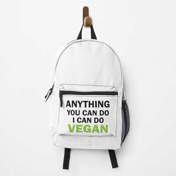 Item preview, anything you can do i can do vegan, vegan protein, vegan snacks, vegan cook, vegan recipes designed and sold by adjamine.