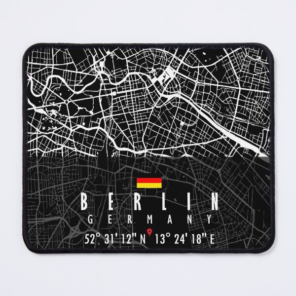 Item preview, Berlin Map Germany designed and sold by hatimelhag.